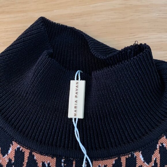 Maria Pavan "Blusa Panter" Jacquard Top - Picture 6 of 8